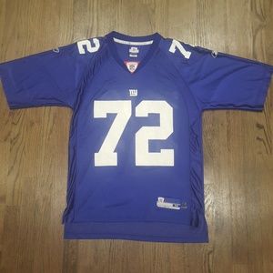 Mens Medium NY Giants Osi Umenyiora Jersey Blue